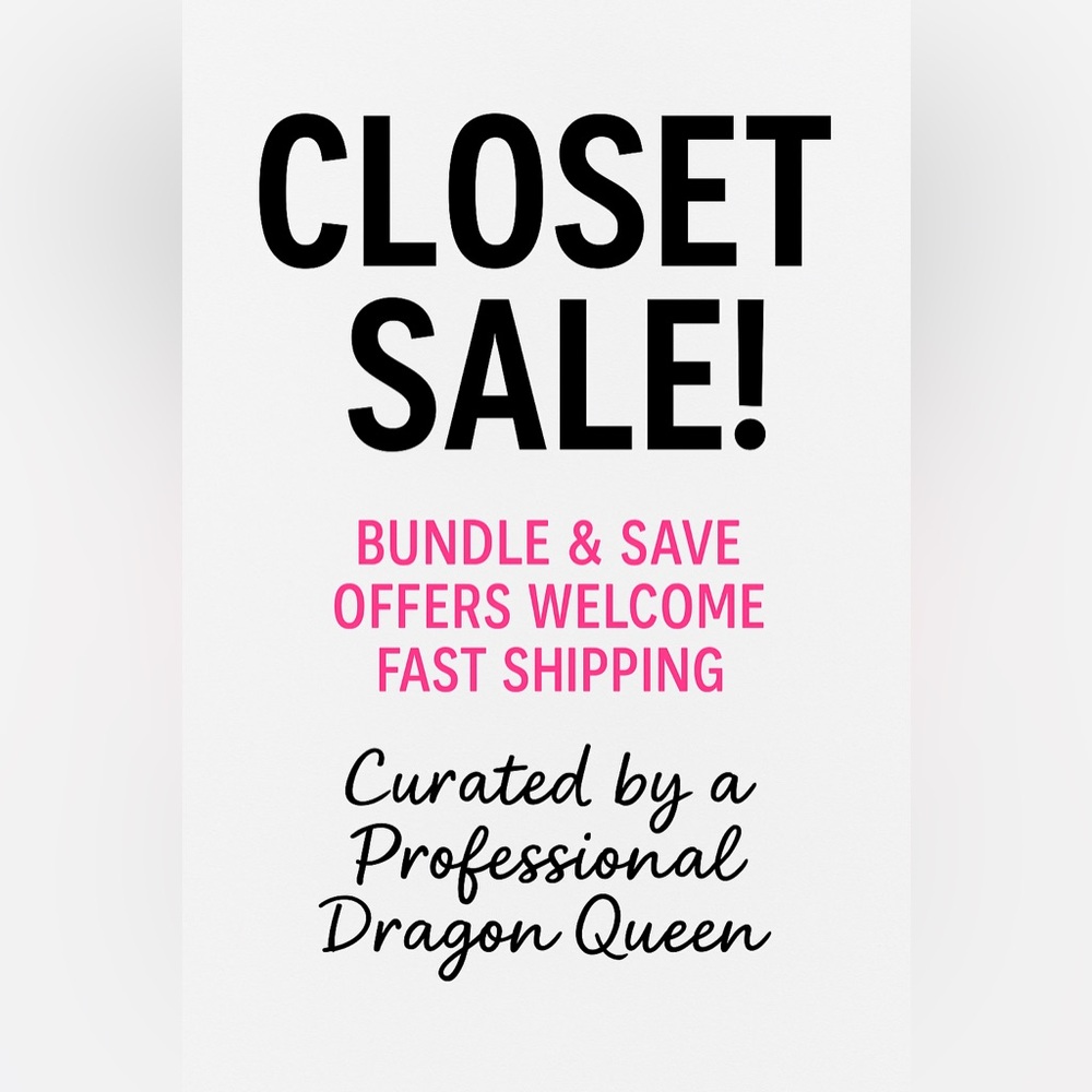 Closet Sale! Bundle & Save | Everything Must Go!